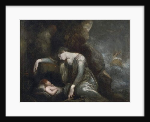 Danaë and Perseus on Seriphos, 1785-90 by Henry Fuseli