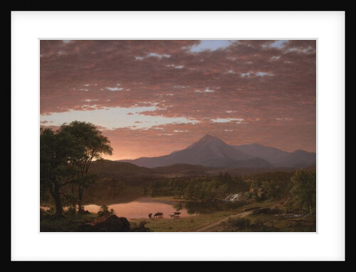 Mt. Ktaadn, 1853 by Frederic Edwin Church