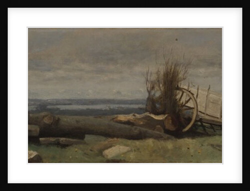 The Plain of La Beauce, c.1840–5 by Jean Baptiste Camille Corot