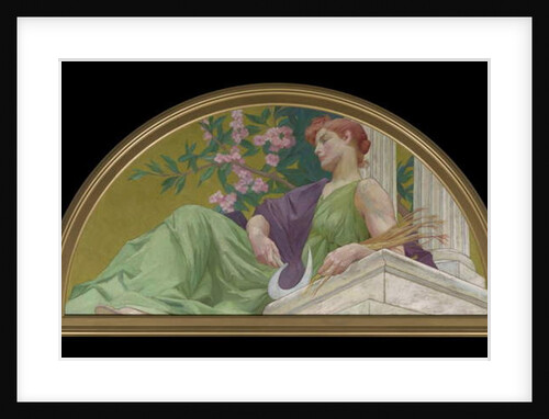 Muse of Agriculture, 1893 by Henry Siddons Mowbray