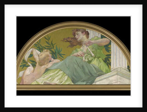 Muse of Music, 1893 by Henry Siddons Mowbray