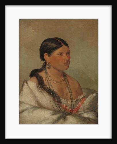 The Female Eagle, Shawano, 1830 by George Catlin