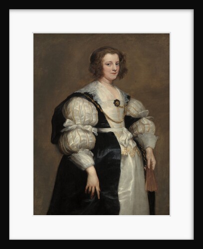 Lady with a Fan, c.1628 by Anthony van Dyck