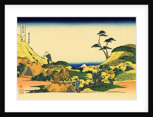 Shimomeguro, c.1830 by Katsushika Hokusai