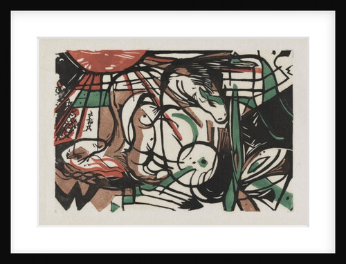 The Birth of Horses, 1913 by Franz Marc