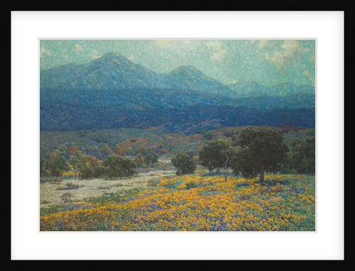 California Poppy Field, c.1926 by Granville Redmond