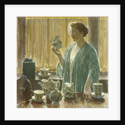 Strawberry Tea Set, 1912 by Childe Frederick Hassam