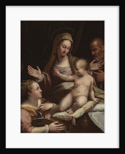 The Holy Family with Saint Catherine of Alexandria, 1581 by Lavinia Fontana