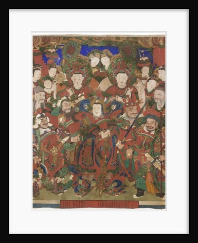Bodhisattvas of the Protection of Buddhist Doctrine, 1891 by School Korean
