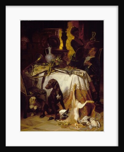 After the Hunt, 1870 by David Dalhoff Neal