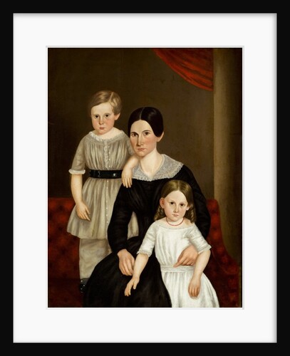 A Family Group, late 1840s by American School
