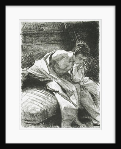 Study of a Young Man Seated, 1895 by John Singer Sargent