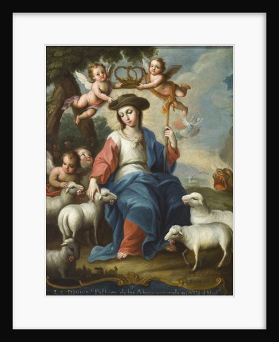 The Divine Shepherdess, c.1760 by Miguel Cabrera