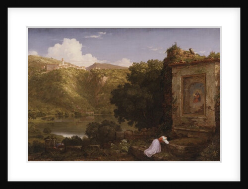 Il Penseroso, 1845 by Thomas Cole