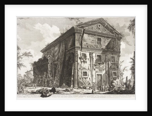 View of the Temple of Bacchus, 1760-78 by Giovanni Battista Piranesi
