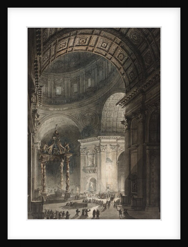 Illumination of the Cross in St. Peter's on Good Friday, 1787 by Giovanni Battista Piranesi