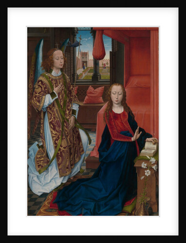 Annunciation, 1465-75 by Hans Memling