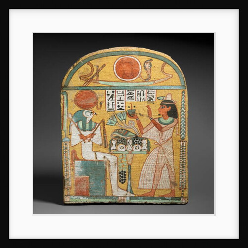 Stela of Aafenmut, from Thebes, Late Period, c.924-889 BC by Egyptian 22nd Dynasty