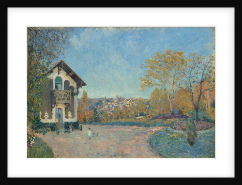 View of Marly-le-Roi from Coeur-Volant, 1876 by Alfred Sisley