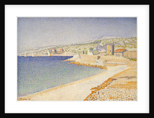 The Jetty at Cassis, Opus 198, 1889 by Paul Signac
