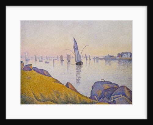 Evening Calm, Concarneau, Opus 220, 1891 by Paul Signac