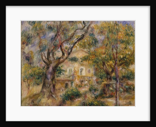 The Farm at Les Collettes, Cagnes, 1908-14 by Pierre Auguste Renoir