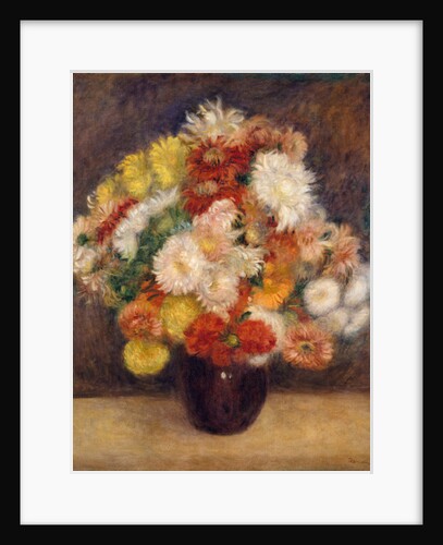 Bouquet of Chrysanthemums, 1881 by Pierre Auguste Renoir