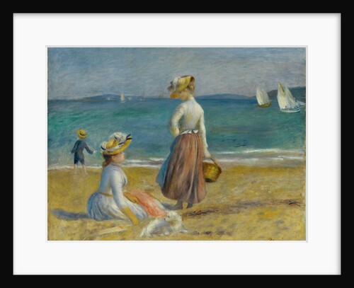 Figures on the Beach, 1890 by Pierre Auguste Renoir