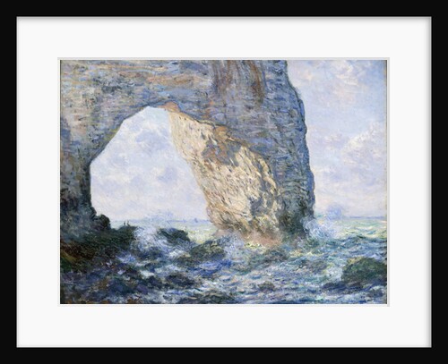 The Manneporte, 1883 by Claude Monet