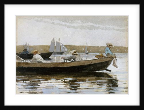 Boys in a Dory, 1873 by Winslow Homer