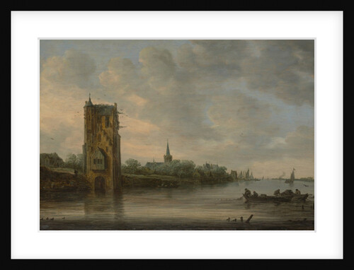 The Pelkus Gate near Utrecht, 1646 by Jan Josephsz van Goyen