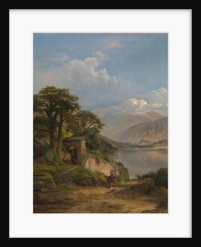 Lake Como, 1867 by Thomas Moran