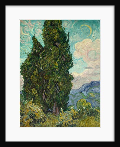 Cypresses, 1889 by Vincent van Gogh