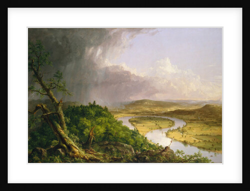 View from Mount Holyoke, Northampton, Massachusetts, after a Thunderstorm—The Oxbow, 1836 by Thomas Cole