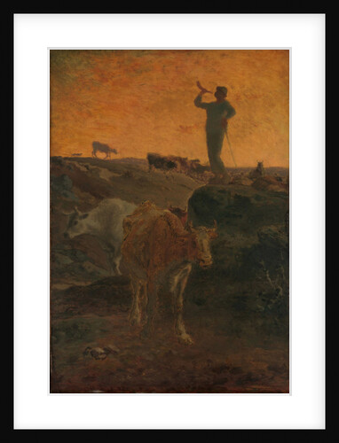Calling the Cows Home, c.1872 by Jean-Francois Millet