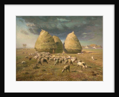 Haystacks: Autumn, c.1874 by Jean-Francois Millet