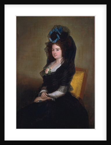 Narcisa Barañana de Goicoechea, 1815-6 by Francisco Jose de (attr. to) Goya y Lucientes