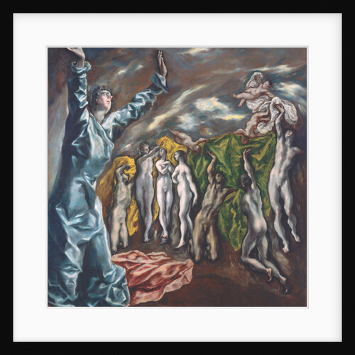 The Vision of Saint John, c.1609-14 by El Greco