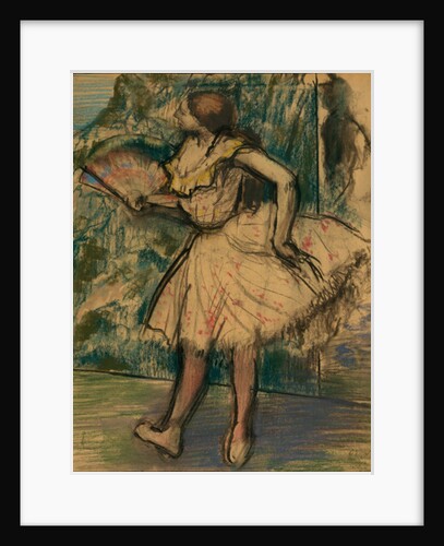 Dancer with a Fan, c.1890-95 by Edgar Degas