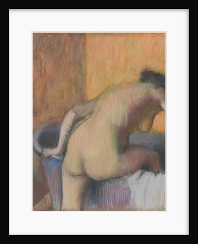 Bather Stepping into a Tub, c.1890 by Edgar Degas