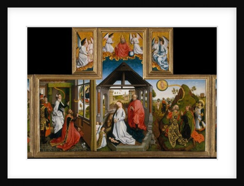 The Nativity, mid 15th century by Rogier van der Weyden