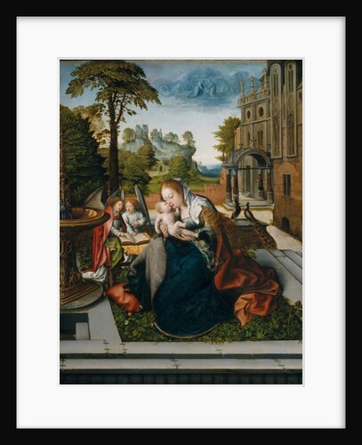 Virgin and Child with Angels, c.1518 by Bernard van Orley
