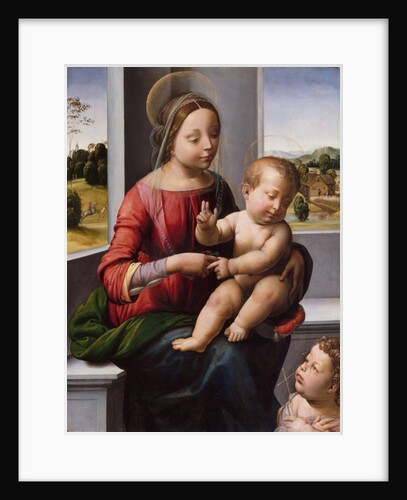 Madonna and Child with the Young Saint John the Baptist, c.1497 by Fra Bartolomeo