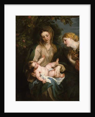 Virgin and Child with Saint Catherine of Alexandria, c.1630 by Anthony van Dyck