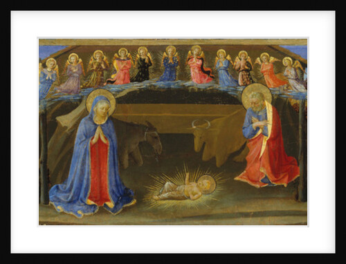 The Nativity, c.1433-34 by Zanobi di Benedetto (attr.to) Strozzi