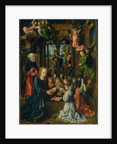 The Adoration of the Christ Child, c.1500 by Master of Frankfurt