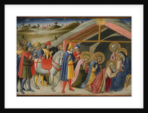 The Adoration of the Magi, c.1470 by Sano di also Ansano di Pietro di Mencio Pietro