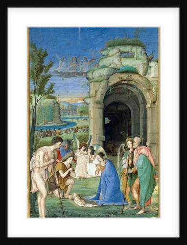 Adoration of the Shepherds, c.1500 by Francesco Marmitta