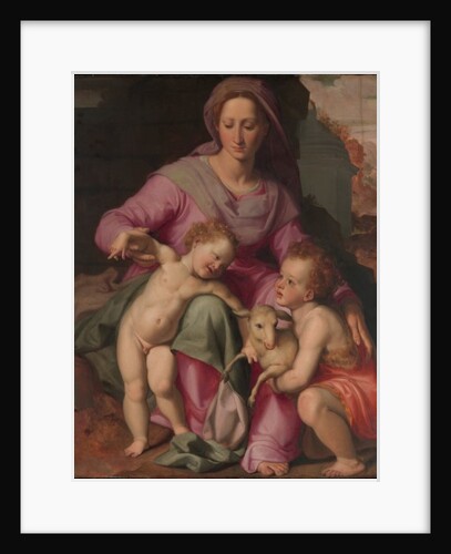 Madonna and Child with the Infant Saint John the Baptist, c.1572 by Santi di Tito
