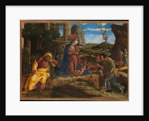 The Adoration of the Shepherds, c.1450 by Andrea Mantegna